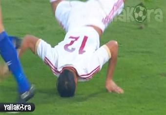 صيد الدورى .. سقوط أكروباتي من أحمد توفيق .. فيديو