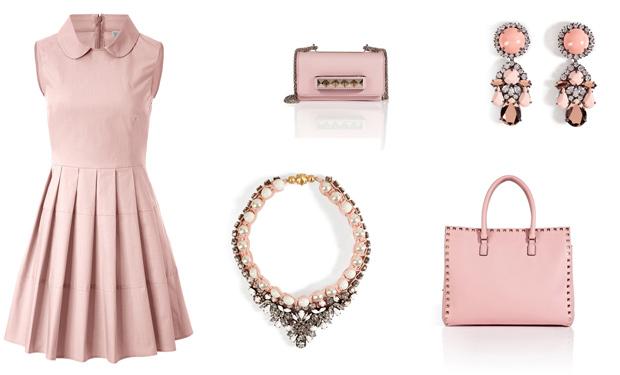 عيد الفالنتين بلمسة اللون الزهرى 