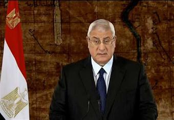 غداً..عدلي منصور يلتقي رئيس الوزراء الليبي ووفد مجلس العموم البريطاني