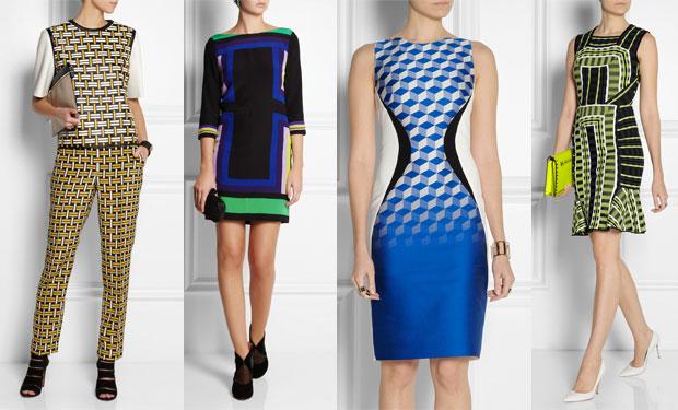 من الرياضيات إلى الأزياء: النقشات الهندسية أصبحت أكثر مرحاً! 