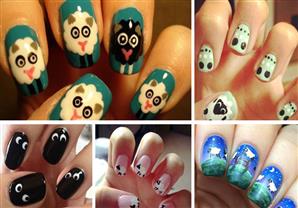 أفكار جديدة لوضع المناكير فى العيد