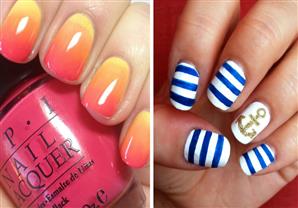 أحدث أشكال طلاء الأظافر لربيع 2014
