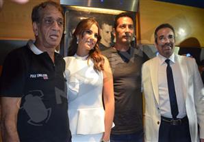 بالصور.. النجوم يقاطعون العرض الخاص لـ''حديد'' السبكي وعمرو سعد