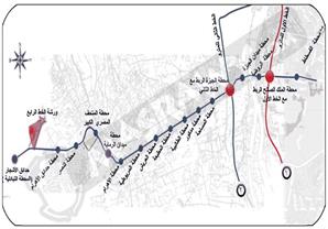 ننشر خريطة محطات الخط الرابع للمترو بالهرم والأشكال المقترحة للمحطات