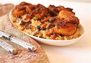 طريقة عمل الكبسة السعودية بالفراخ من مطبخ منال العالم