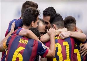 برشلونة يفوز على رايو فايكانو بثنائية في الدوري الأسباني