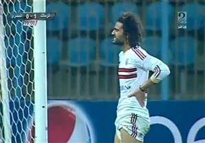 مرسي يهدر ضربة جزاء للزمالك أمام المصري