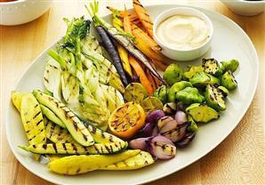 طريقة عمل خضار مشوي للدايت