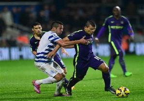 بالفيديو- أجويرو يخطف تعادلا مثيرا لمان سيتي على أرض كوينز بارك