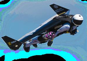 بالفيديو.. ''جيت مان'' يظهر في سماء دبي