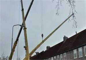 شاب هولندي يلحق أضرارا بالغة بمنازل الجيران في محاولة لطلب يد صديقته