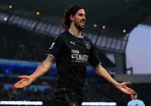  أهداف مباراة ( مانشستر سيتي 2 - بيرنلي 2) في الدوري الإنجليزي 