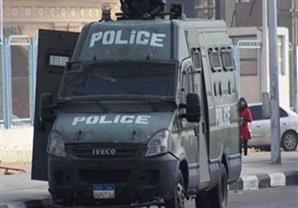 قوات الشرطة تمشط الحرم الجامعى بالأزهر