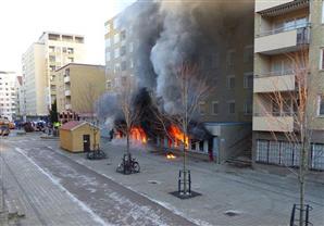 حرق مسجد ثانٍ بالسويد خلال 4 أيام