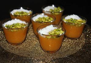 طريقة عمل جوز الهند بقمر الدين