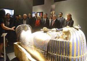 عصفور: معرض توت عنخ أمون أحد وسائل الثقافة لمواجهة الإرهاب