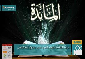 سورة المائدة بصوت الشيخ محمد صديق المنشاوي
