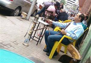 3000 إعجاب لصورة ''شبيه السيسي على المقهى'' 