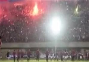 احتفالية النادي الأهلى بفوزه بالكونفدرالية وسط حضور جماهيري