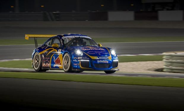 عبد العزيز الفيصل يحقق المركز الثانى لأول سباق لبطولة بورش GT3