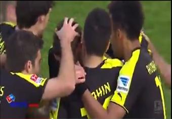 هدف مباراة فرايبورج 0-1 بوروسيا دورتموند الدوري الألماني (2014/3/9) 