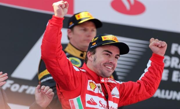 الونسو أكثر سائقي فورمولا 1 شهرة حول العالم