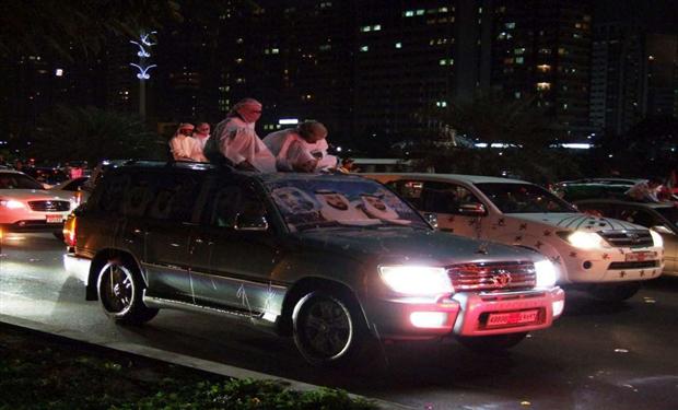 الإمارات تدرس إلزام جميع السيارات بتركيب مصابيح ضباب  