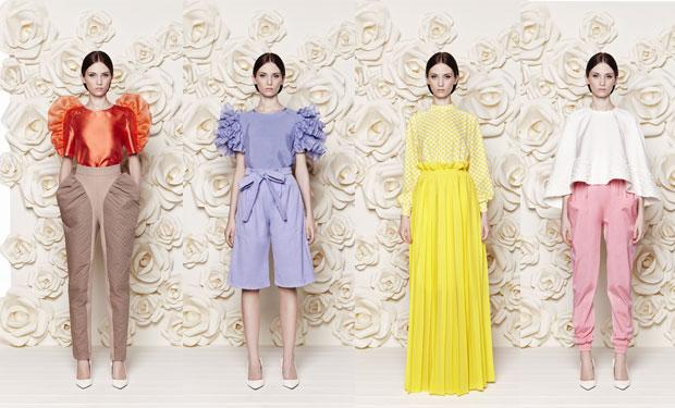 أزياء تزينتها الكشاكش ووحي الفراشات من POCA & POCA