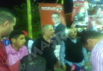 أحمد شوبير يعود لمتابعة عمليات الفرز.. ويتمنى فوز المعلم