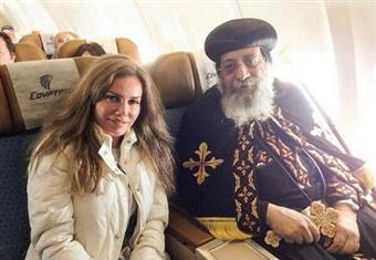 نيكول سابا: ربنا استجاب دعوتي وقابلت البابا تواضروس