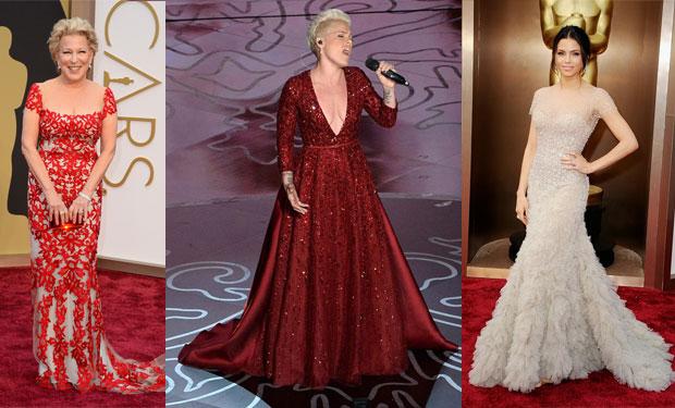 فساتين إيلي صعب وريم عكرا تتربع على عرش أوسكار 2014 