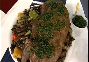 خروف محشي بورق العنب - منال العالم