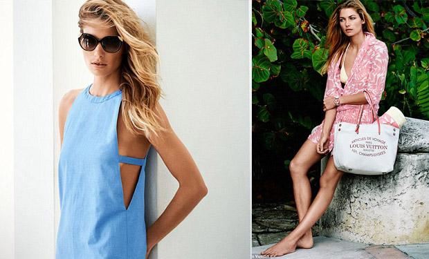 "جيسيكا هارت" نجمة تشكيلة "Louis Vuitton" 2014