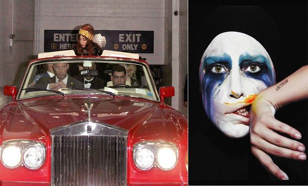 ليدى غاغا تعرض السيارة الوحيدة التى تمتلكها للبيع