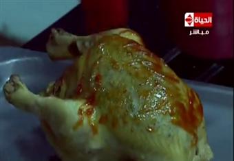 الشيف آية حسنى - طريقة عمل فراخ محشية فريك 