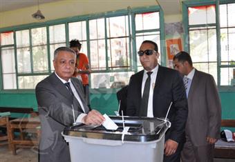 وزير التربية والتعليم يدلي بصوته في الانتخابات الرئاسية