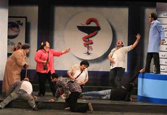 بالصورـ "الحد الأدنى" مسرحية كوميدية ساخرة على "MBC مصر"