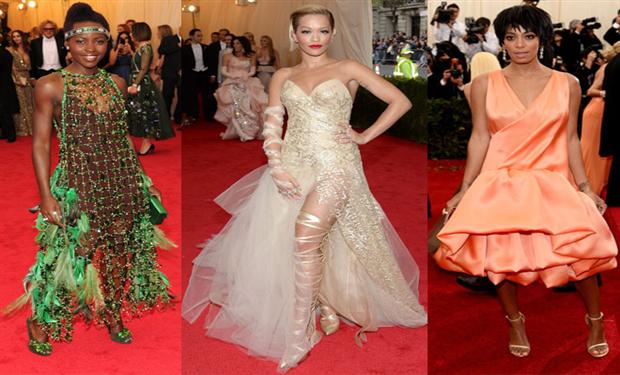 شهيرات أخفقن في إختيار فستان الـ MET Gala