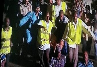 عاصفة ترابية توقف مباراة الهلال وفيتا كلوب