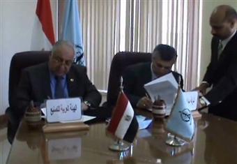 بالفيديو..لحظة توقيع اتفاقية تصنيع معدات ربط نهر الكونغو بالنيل