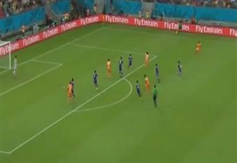 الهدف الثاني لأفيال كوت ديفوار في مرمى اليابان برأسية جيرفينيو 