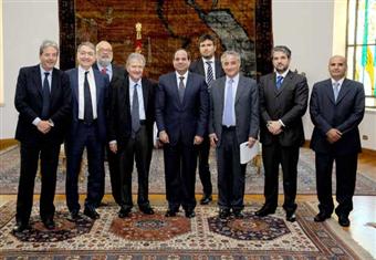 السيسي لوفد النواب الإيطالي: أحذر من ترك الأوضاع في سوريا