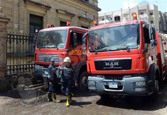 السيطرة على حريق بمخلفات هيئة الكتاب بالقاهرة