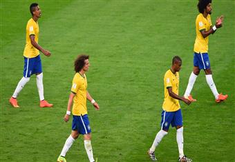 هدف ألمانيا الأول عن طريق مولر في مرمى البرازيل