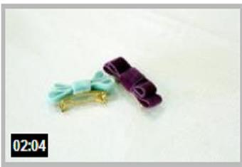 إصنعي مشبك الشعر من المخمل بخطوات سهلة