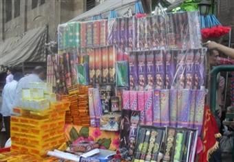  سقوط شخصين بـ 960 ألف قطعة ألعاب نارية في الجمالية