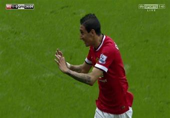 أول أهداف دي ماريا مع يونايتد