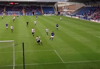 المصري سامي مرسي "23 عاما" يسجل لناديه تشيستر فيلد أمام سكونثورب بدوري الدرجة الأولى الإنجليزي