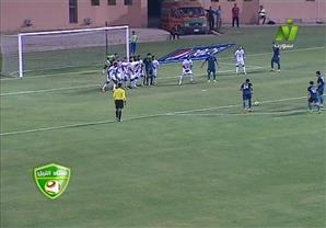 الهدف الأول لإنبي أمام وادي دجلة من ضربة حرة