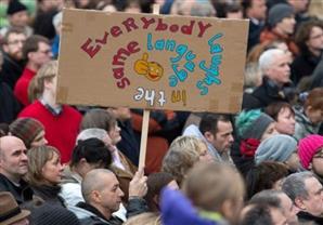 35 الفا يتظاهرون في درسدن الالمانية ضد حركة بيجيدا المعادية للمسلمين